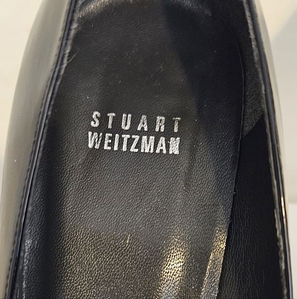 Stuart Weitzman Black Patent Leather Heels - Picture 10 of 14